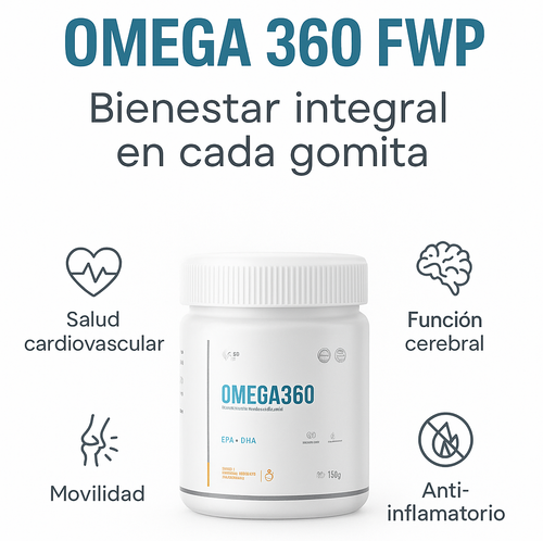 OMEGA 360 - Bienestar integral en cada gomita