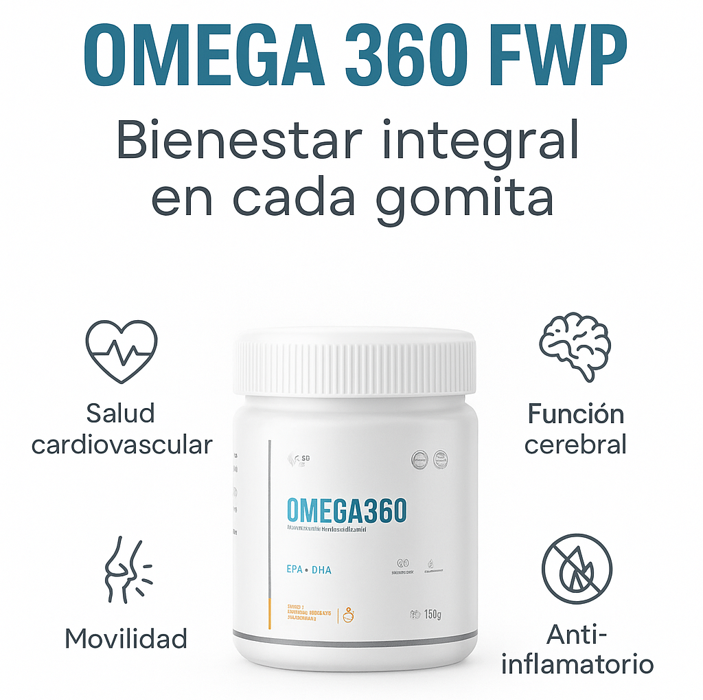 OMEGA 360 - Bienestar integral en cada gomita