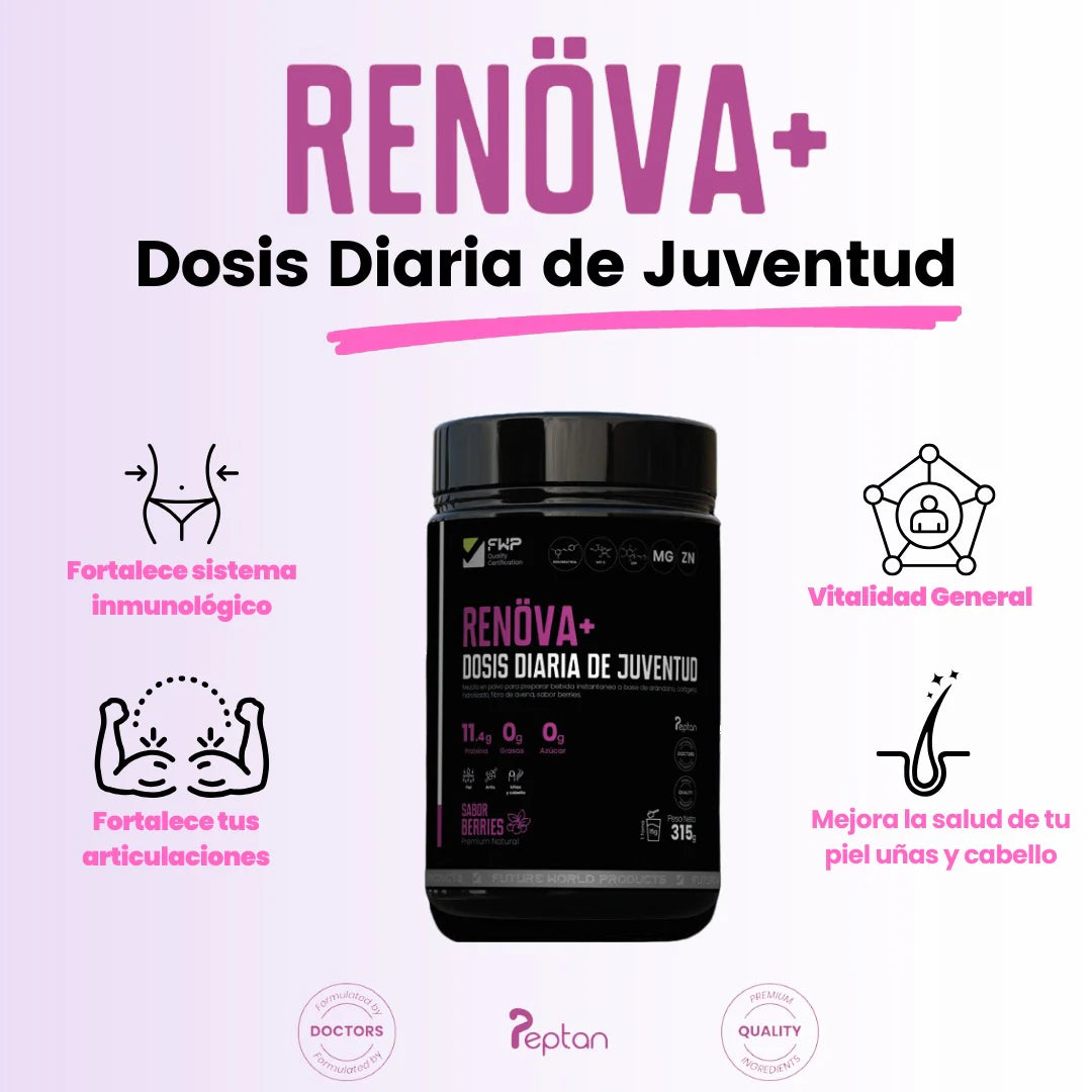 RENÖVA+ Colágeno Doblemente Hidrolizado